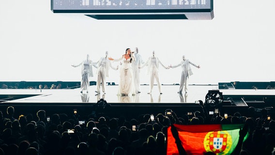 iolanda auf der ESC-Bühne in Malmö. © EBU Foto: Sarah Louise Bennett