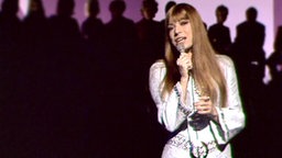 Katja Ebstein beim deutschen Vorentscheid zum Grand Prix d'Eurovision 1971  