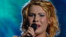 Malene beim Eurovision Song Contest 2002 © NDR 