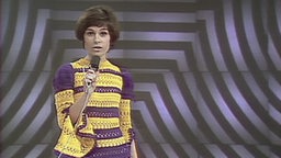 Mary Roos beim Vorentscheid zum Grand Prix d'Eurovision 1970  