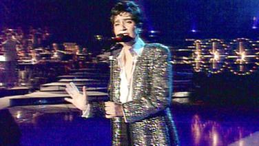 Mia Martini beim Grand Prix d'Eurovision 1992