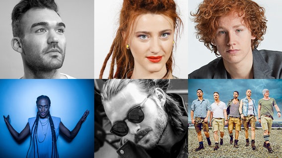 Ivy Quainoo, Natia Todua, Xavier Darcy (obere Reihe v.l.n.r), Ryk, voXXclub, Michael Schulte (untere Reihe v.l.n.r) Ivy Quainoo, Natia Todua, Xavier Darcy (obere Reihe v.l.n.r), Ryk, voXXclub, Michael Schulte (untere Reihe v.l.n.r) Foto: Jan Rasmus Voss, Richard Huebner, Nikolas Fabian Kammerer, Rick Jurthe, Severin Schweiger, Kai Marks