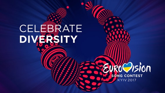 "Celebrate Diversity" ist das Motto des 62. ESC in Kiew © EBU 