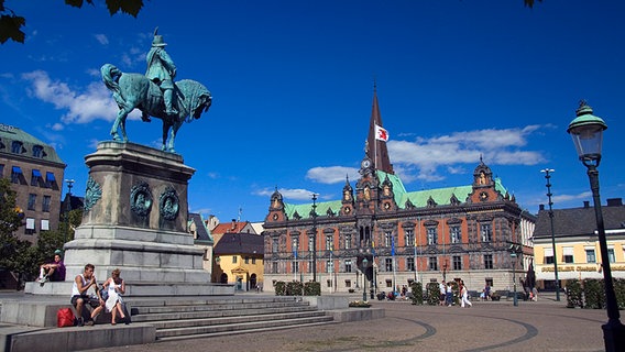 Rathaus von Malmö, Südschweden. © dpa Foto: F. Scholz