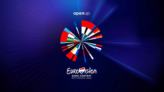 Das offizielle Artwork zum Eurovision Song Contest 2020 in Rotterdam.  Foto: NPO