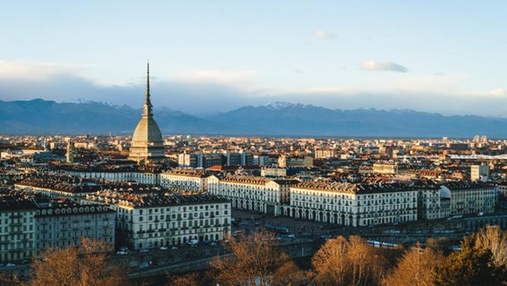 Blick auf die Stadt Turin. © EBU Foto: Fabio Fistarol