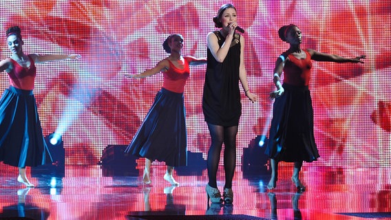 Lena singt "A Million And One" im Finale von Unser Song für Deutschland © NDR Foto: Willi Weber