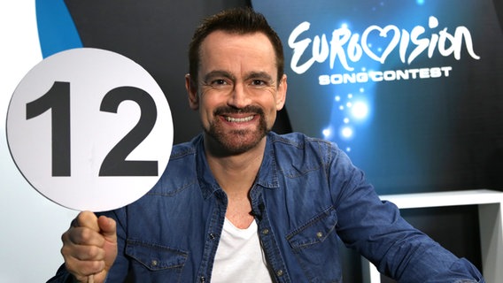 Eurovision Songchecker Thomas Mohr von NDR 2 im Studio. © NDR 