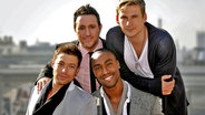 Die britische Boygroup "Blue" tritt 2011 für Großbritannien mit dem Song "I Can" an © BBC/PA 