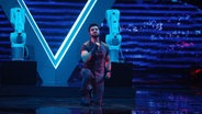 Für Aserbaidschan steht Chingiz mit "Truth" auf der ESC-Bühne © picture alliance Foto: Ilia Yefimovich