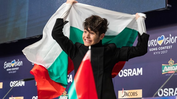 Kristian Kostov bei der Pressekonferenz. © NDR Foto: Rolf Klatt