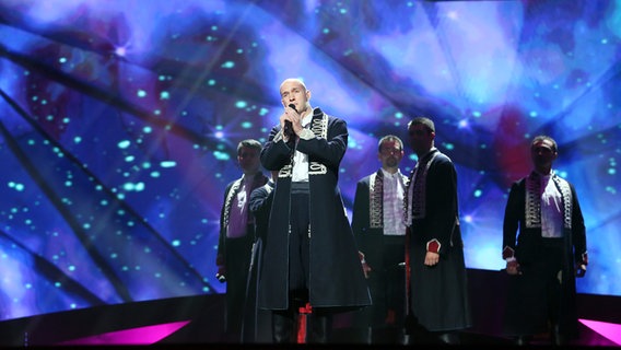 Klapa S Mora bei ihrer ersten Kostümprobe in Malmö © NDR Foto: Rolf Klatt