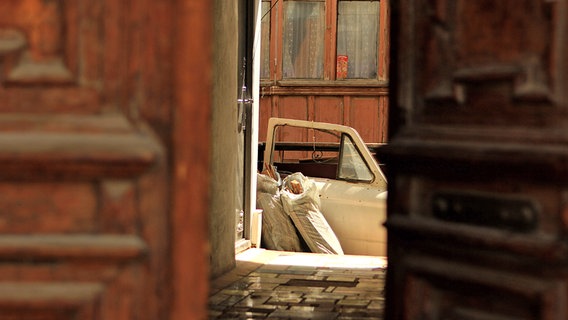 Hinter den Kulissen von Baku  Foto: Julian Rausche