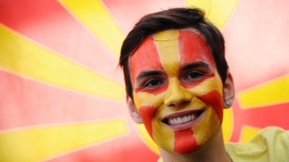 ESC-Fan in der Düsseldorfer Arena © NDR Foto: Foto Andrej Isakovic