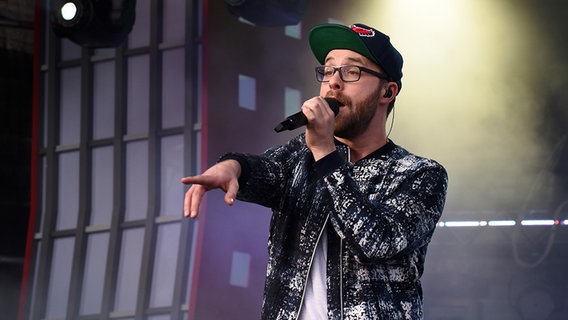 Mark Forster bei der ESC-Party. © NDR Foto: Uwe Ernst