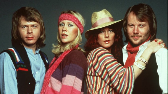 Abba im Jahr 1976 © picture-alliance / Scanpix Sweden Foto: Leif R Jansson