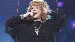 Alla Pugatschowa beim Grand Prix d'Eurovision 1997  
