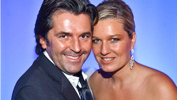 Thomas Anders mit Frau Claudia © dpa Foto: Wolfgang Langenstrassen