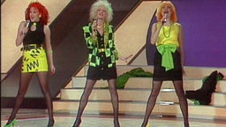 Belle und The Devotions beim Grand Prix d'Eurovision 1984. © EBU 