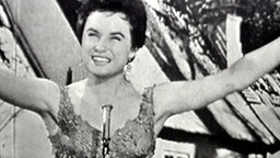 Birthe Wilke beim Grand Prix d'Eurovision 1959  
