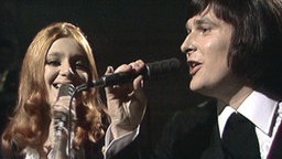 Cindy und Bert beim Vorentscheid zum Grand Prix d'Eurovision 1972  