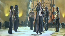 Corinna May beim Vorentscheid zum Grand Prix d'Eurovision 2002  