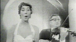 Corry Brokken beim Grand Prix d'Eurovision 1957  