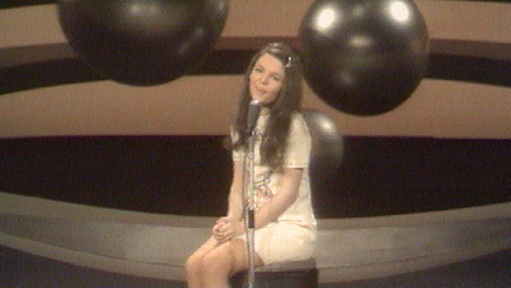 Dana beim Grand Prix d'Eurovision 1970  