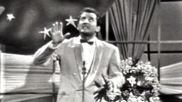 Domenico Modugno beim Grand Prix d'Eurovision 1958 © Screenshot/AVRO 