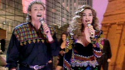 Duo Datz beim Eurovision Song Contest 1991. © Sender Freies Berlin 