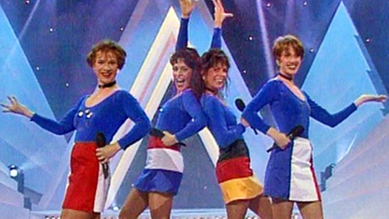 Euro-Cats beim deutschen Vorentscheid 1996 © EBU 