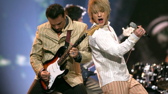 Faddy singt für Montenegro beim ESC 2007. © NDR Foto: Rolf Klatt