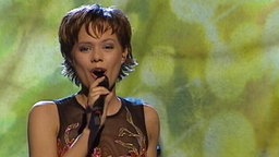 Francine Jordi beim Eurovision Song Contest 2002 © NDR 