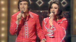 Helen und Joseph beim Grand Prix d'Eurovision 1972  