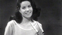 Jaqueline Boyer beim Grand Prix d'Eurovision 1960  