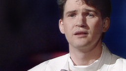 Johnny Logan beim Grand Prix d'Eurovision 1987 Johnny Logan beim Grand Prix d'Eurovision 1987