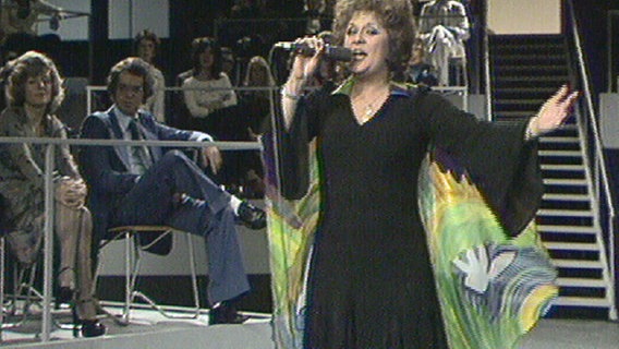 Joy Flemming beim Grand Prix d'Eurovision 1975  