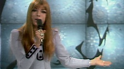 Katja Ebstein beim Vorentscheid zum Grand Prix d'Eurovision 1970  