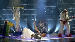 Knorkator beim Vorentscheid zum Grand Prix d'Eurovision 2000  