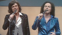 Die Les Humphries Singers 1976 beim Grand Prix  