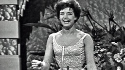 Lill-Babs beim Grand Prix d'Eurovision 1961  