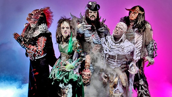 Die finnische Heavy-Metal-Band Lordi © Sony Music Entertainment Germany GmbH 