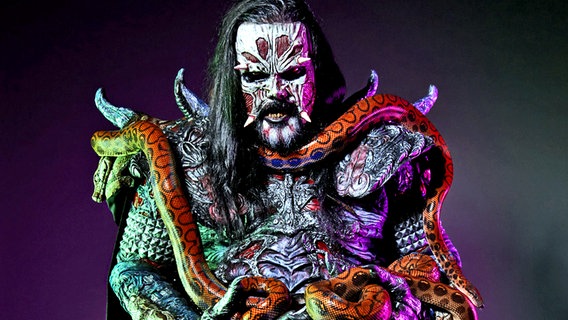 Mr. Lordi, Gründer und Leadsänger der finnischen Heavy-Metal-Band Lordi © Sony Music Entertainment Germany GmbH 