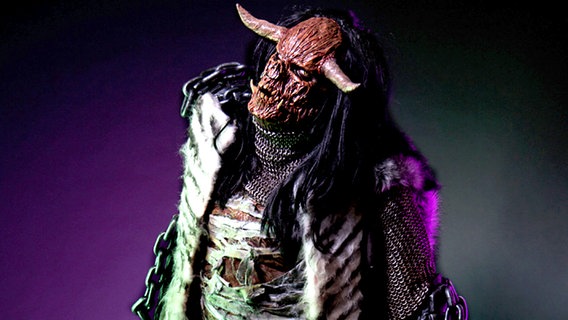 Mr. Ox, Bassist der finnischen Heavy-Metal-Band Lordi © Sony Music Entertainment Germany GmbH 