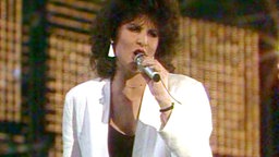 Mariella Farré 1983 beim Grand Prix. © EBU 