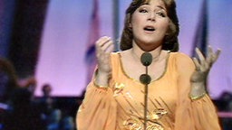 Marie Myriam beim Grand Prix d'Eurovision 1977  