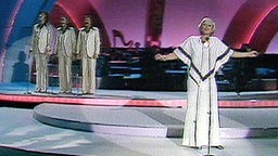 Monica Aspelund beim Grand Prix d'Eurovision 1977  