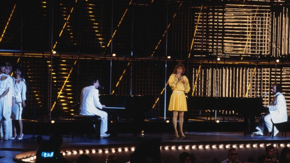 ESC 1983 in München: Bernadette für die Niederlande. © BR Foto: Sessner