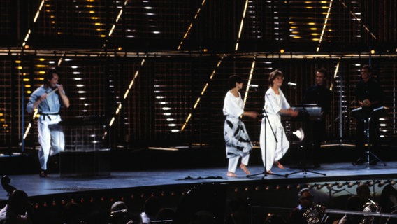 ESC 1983 in München: Pas de Deux für Belgien. © BR Foto: Sessner