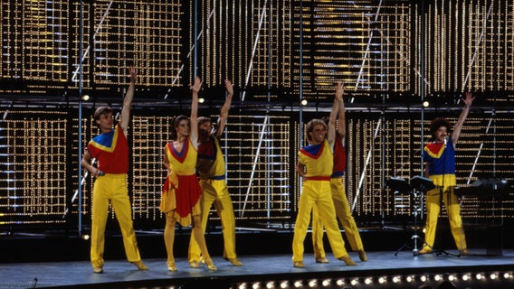 ESC 1983 in München: Westend für Österreich. © BR Foto: Sessner